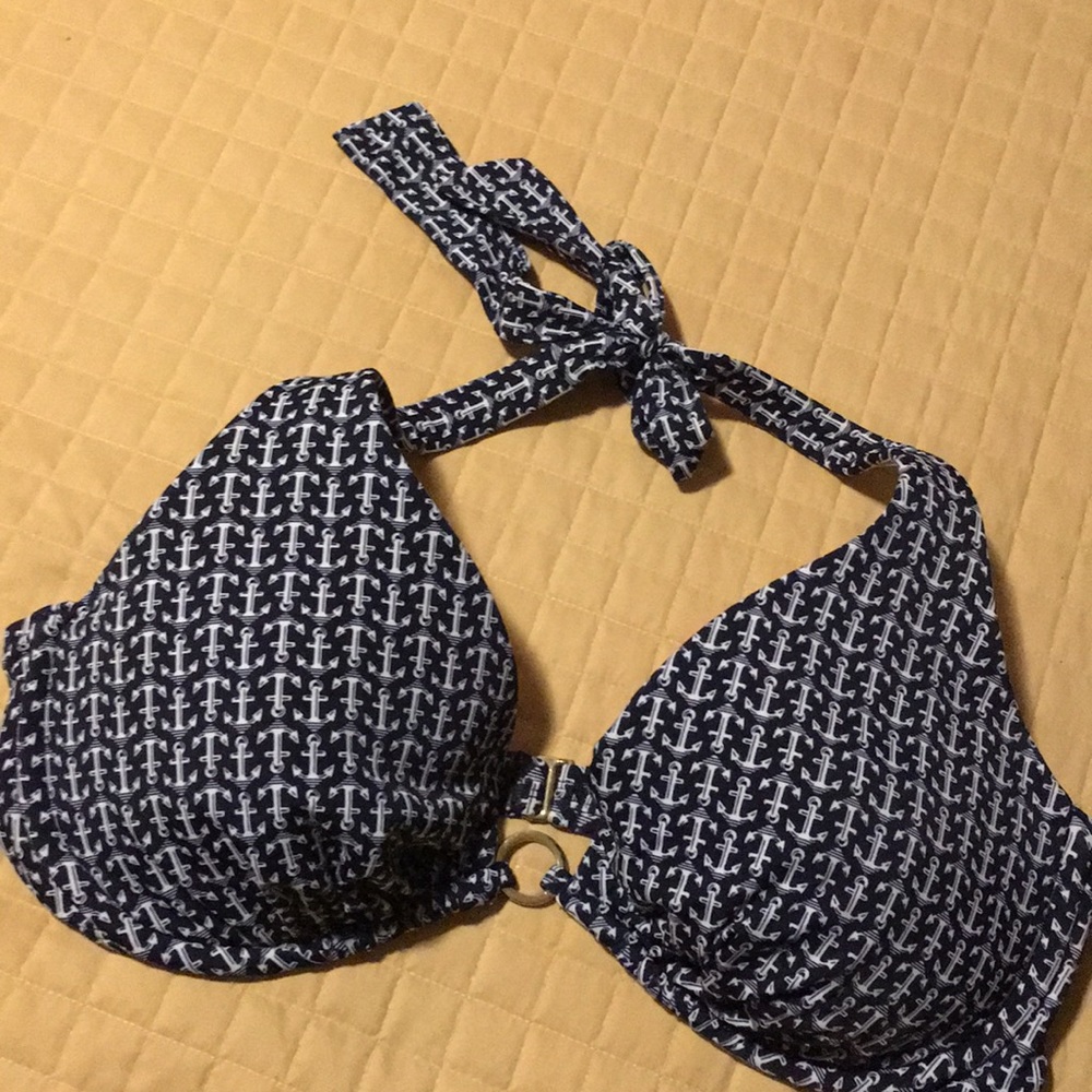 Anchor Halter Bikini Top 👙